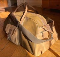 Hochwertige Leder-Reisetasche, Weekender, Big Bag Cognac Berlin - Neukölln Vorschau