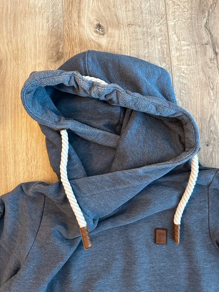 Naketano Herren Hoodie Pulli S Wellenprinz blau in Büren