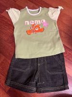 NEMO Mädchen T-Shirt mit Jeans Short Gr. 80 Nordrhein-Westfalen - Meerbusch Vorschau