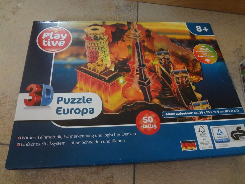 3D-PUZZLE LAS VEGAS EUROPA PISA PARIS BERLIN ASIEN DUBAI in Offenburg