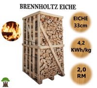 Eiche/Kaminholz/2-RM-Palette/kammergetrocknet/33 cm Sachsen - Görlitz Vorschau