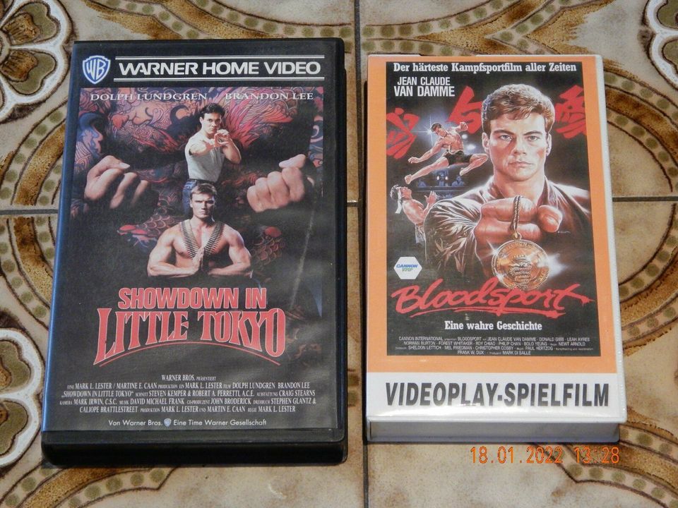 2er  VHS Video Pack Genre: Material-Arts in Markneukirchen