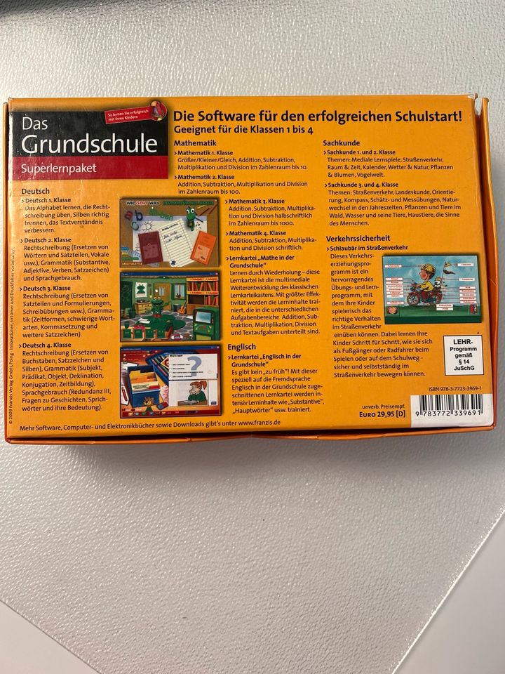 Lern CD Grundschule Mathe, Deutsch, Englisch, Sachkunde in Hamburg