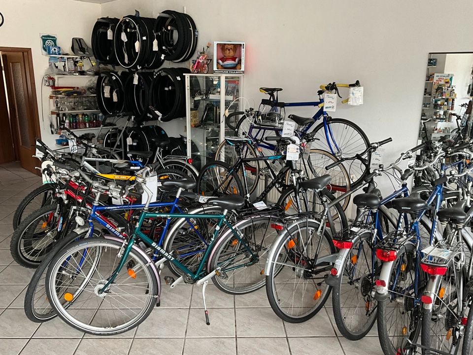 Gebrauchtfahrrad Fahrrad Garantie Reparatur 5 7 21 Gang Schaltung in Mulda