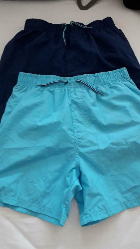 Jungen Bade Hose Short 's 2 Stck. Gr. 146/152 /158/164 in Vohburg an der Donau