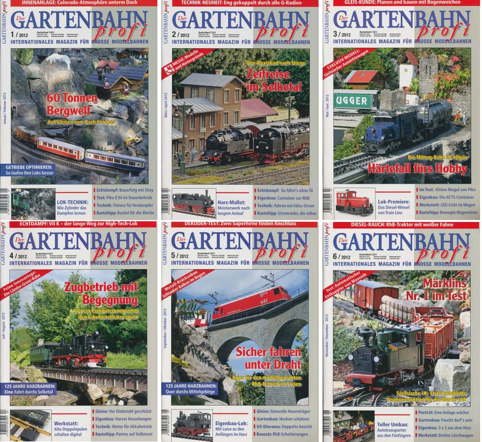 1:22,5 / IIm & LGB – Zeitschriften Gartenbahn & Gartenbahn Profi in Schwelm