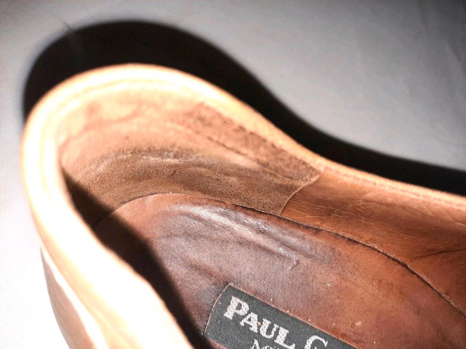 PAUL GREEN SNEAKERS WILDLEDER SCHNÜRSCHUHE HALBSCHUHE Gr. 40,5  7 in Waldbreitbach