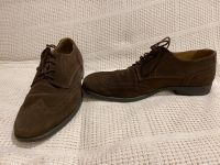 Geox Schuhe Schnürschuh Leder- braun Gr. 44 -Np € 1 Hessen - Erbach Vorschau