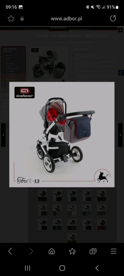 Kinderwagen 3 in 1 in Eisenach