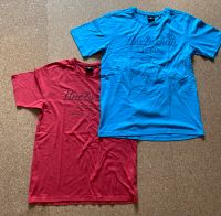 2 T-Shirts Rot/Blau Rheinland-Pfalz - Arzbach Vorschau