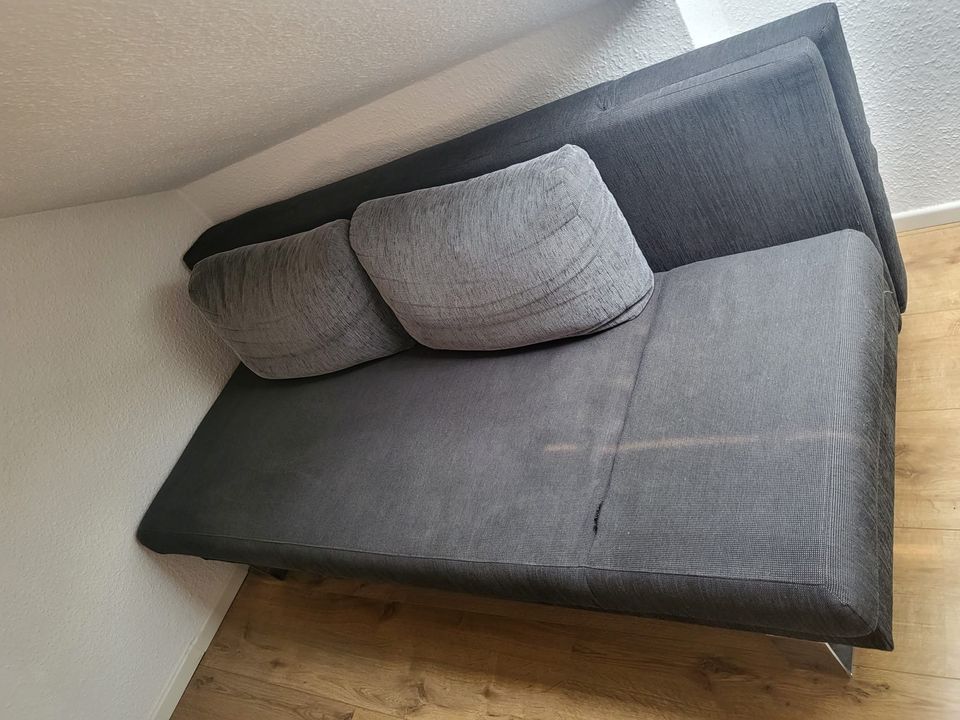 Schlafsofa mit Bettkasten Sofa Couch in Witten