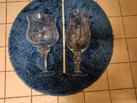 2 Riesen Wein Gläser, Deko Glas Bayern - Kaufering Vorschau