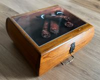 Humidor für Zigarren aus Holz Baden-Württemberg - Kupferzell Vorschau