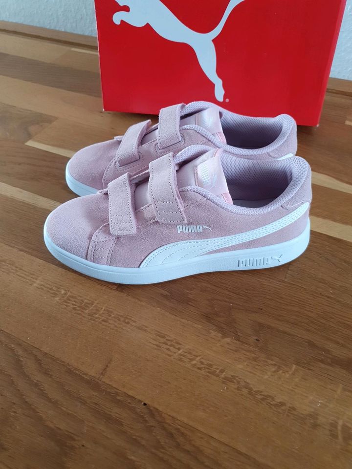 Puma Smash Sneaker Klett Turnschuhe V2 Lady Mädchen neu in Neu Ulm