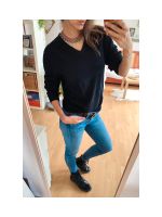 Pulli pullover schwarz glatt Basic Baumwolle M Hessen - Gießen Vorschau