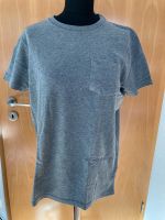 T-Shirt Abercrombie & Fitch, Grau mit Tasche, Gr. L Niedersachsen - Rastede Vorschau