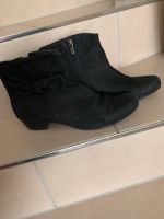 Damen Stiefelette neu schwarz 6 1/2  = 40, echt Leder Velours Niedersachsen - Apen Vorschau