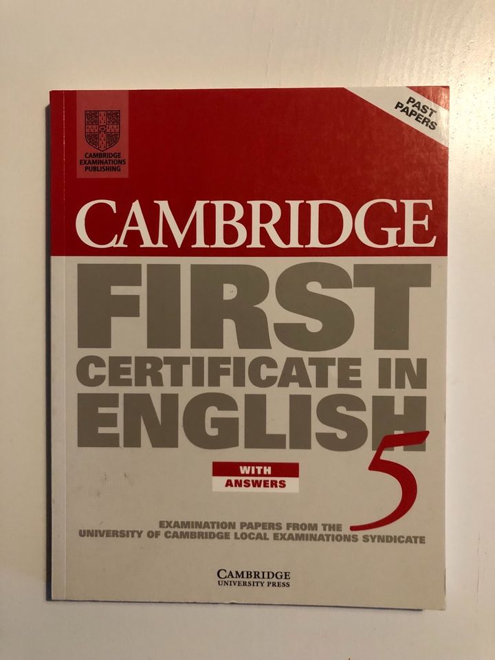 Cambridge First Certificate englisch 4, 5 FCE Prüfung in Kiel