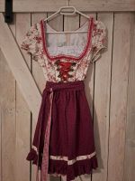 Marjo Dirndl Größe 34 weiß rot/rosa/pink Bayern - Herzogenaurach Vorschau