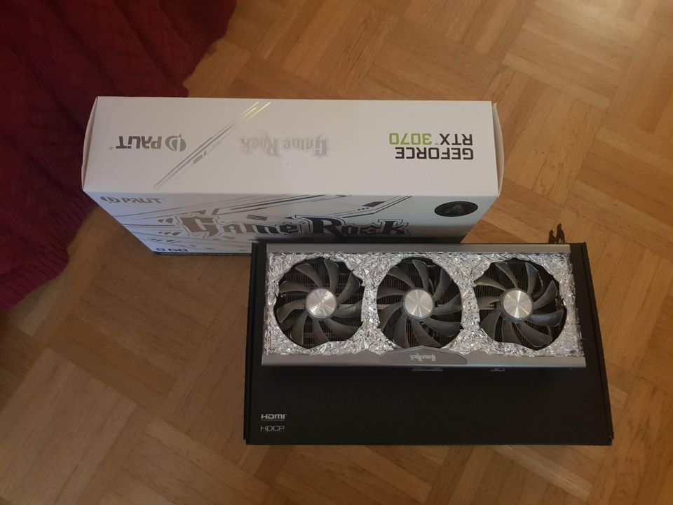 Palit NVIDIA GeForce RTX 3070, GameRock 8GB Grafikkarte, non-LHR, in Stuttgart