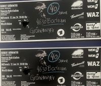 2x Tickets Grönemeyer am 12.6. in Bochum Innenstadt - Köln Altstadt Vorschau
