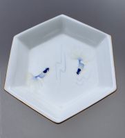 Asianera Bone China Schale Schälchen mit 2 Fischen Hamburg-Nord - Hamburg Winterhude Vorschau