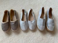 Superschöne Espadrilles silberfarben 2 x Tamaris 1 x BonPrix Schleswig-Holstein - Bargfeld-Stegen Vorschau