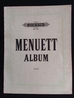 Menuett Album, Edition Peters No.763, Pianoforte VINTAGE Bayern - Rain Lech Vorschau