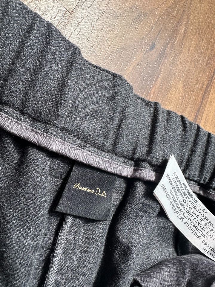 Massimo Dutti Hosen Grau 40 m/l business casual in Düsseldorf