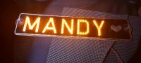 LED-Namensschild MANDY. 12/24V. LKW Hessen - Nidderau Vorschau