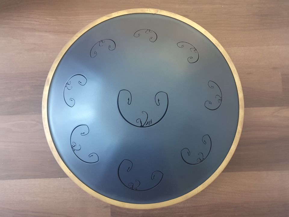 Handpan Rav Vast A Marmara wie neu + Kissen Tasche Schlägel in Hamburg