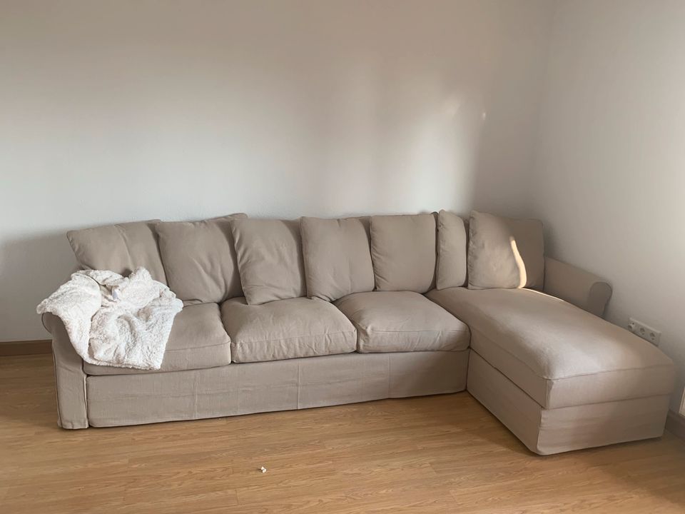 Grönild Couch Sofa L Couch modern Beige in Niestetal