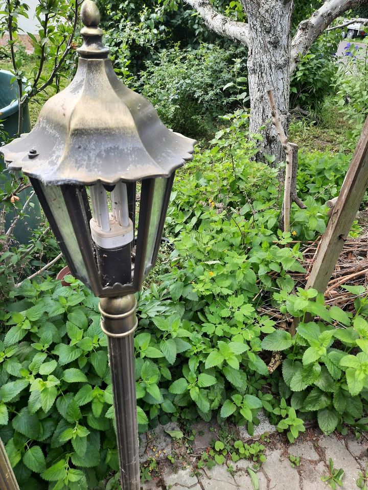 3 Retro Outdoor Stehlampen in Leipzig
