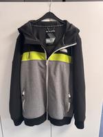 Schwarz/graue Übergangsjacke mit Kapuze Nürnberg (Mittelfr) - Gebersdorf Vorschau