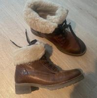 Damen Boots mit Fell Düsseldorf - Stadtmitte Vorschau