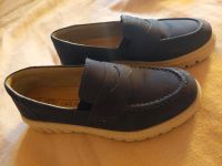 Echt Leder Loafer Slip on Mokkasins dicke Sohle dunkelblau 37 Hamburg-Mitte - Hamburg Wilhelmsburg Vorschau