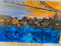 Gemälde, Öl mit Goldleaf. Istanbul am Abend 120x80 cm Unstruttal - Urbach Vorschau