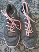 Turnschuhe Victory Gr 38 grau mit rosa Bergedorf - Hamburg Lohbrügge Vorschau