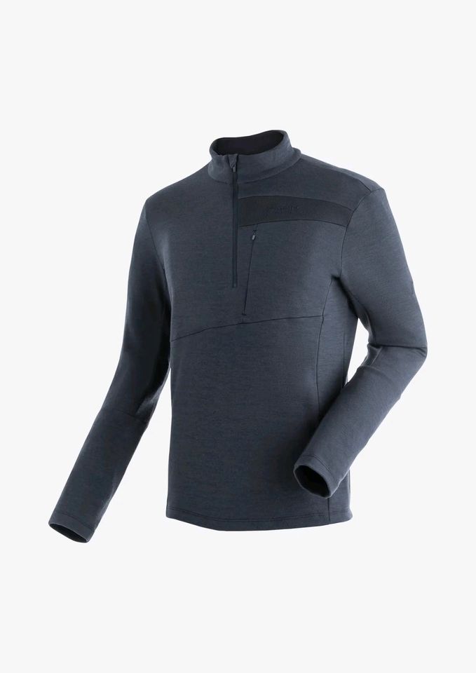 Maier Sports Midlayer Skutvik HZ M, dunkelblau, Größe 52 (neu) in Schömberg