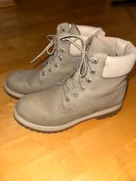 Timberland Stiefel Boots hell grau, Größe 40 Bayern - Röthlein Vorschau