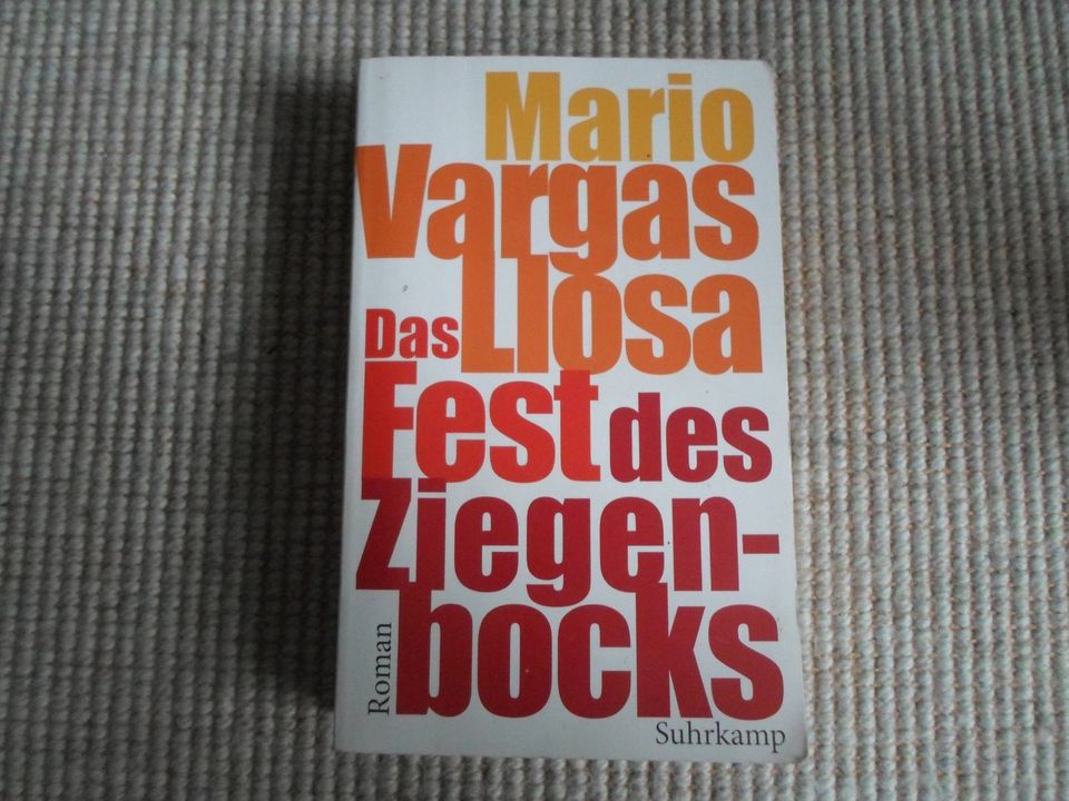 Mario Vargas Llosa: Das Fest des Ziegenbocks - Roman - 1. Auflage in Reutlingen