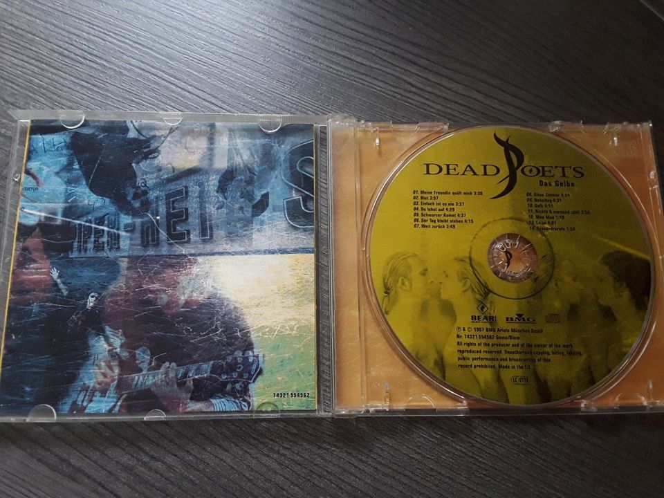 DEAD & POETS CD ~ DAS GELBE ~ LUPENREIN in Weyhe