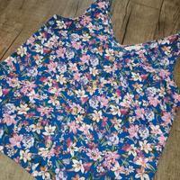 Only Blumentop Blau Lila Gr. 36 Neu Bayern - Veitsbronn Vorschau