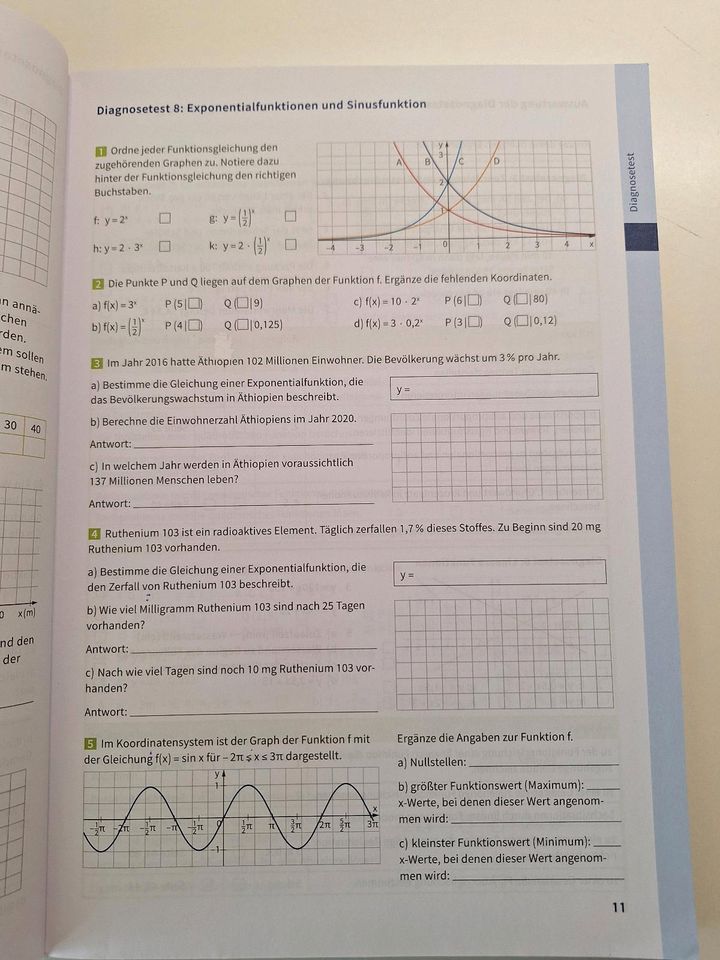 Mathematik 10, Arbeitsheft Zentrale Prüfung, Westermann in Großniedesheim