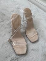 Absatzsandalen Beige/Durchsichtig (Asos) Nordrhein-Westfalen - Kempen Vorschau