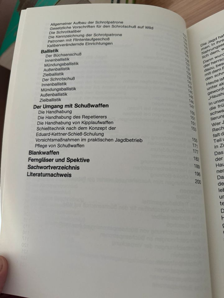 Jagdwaffenkunde, Eduard Kettner, Sachbuch, Lehrbuch, Jäger in Issum