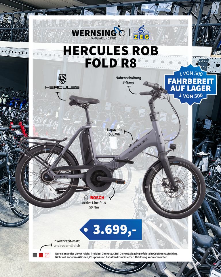 Hercules Rob Fold R8 / *3.699,- € in Bersenbrück