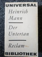 Buch, Heinrich Mann, Der Untertan Niedersachsen - Wittmar Vorschau