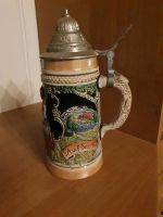 Antiker Bierkrug Auf der Alm da ist es schön. mit Zinndeckel Rheinland-Pfalz - Leutesdorf Vorschau