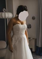 Brautkleid A-Linie, florale Spitze Hessen - Dornburg Vorschau